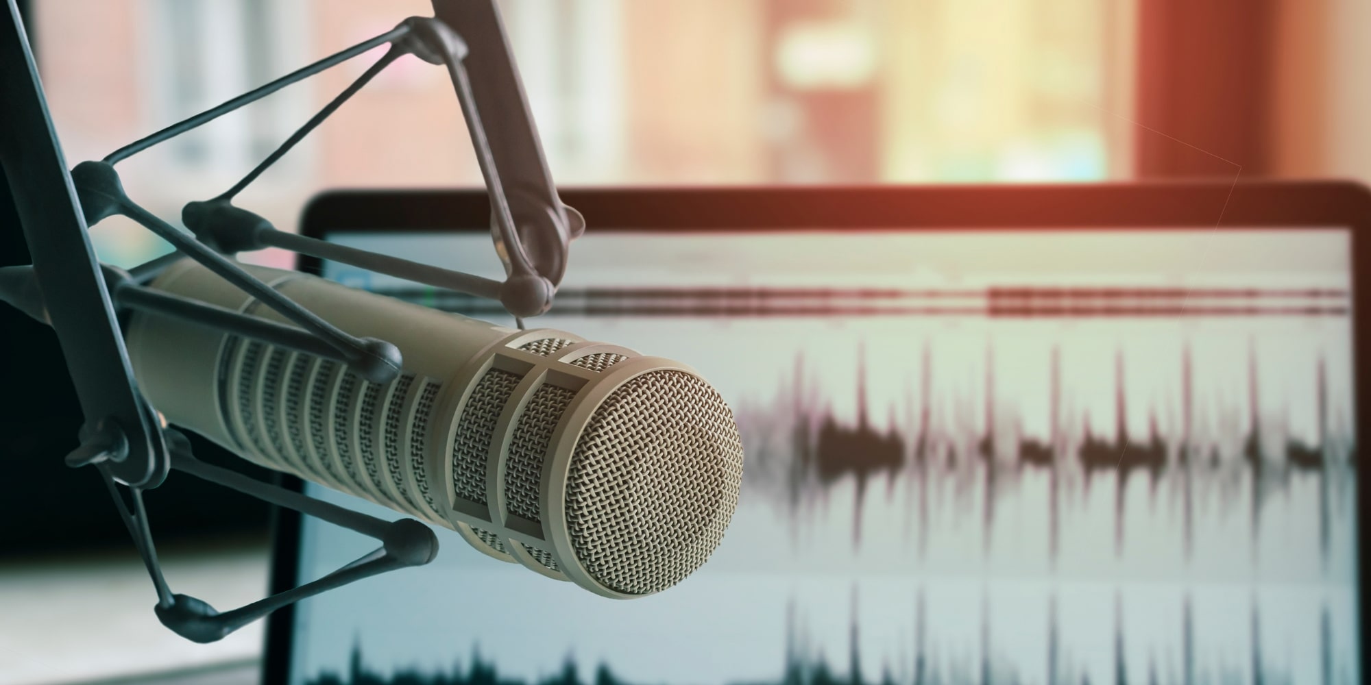 Reklama radiowa dźwiękowa bank głosów